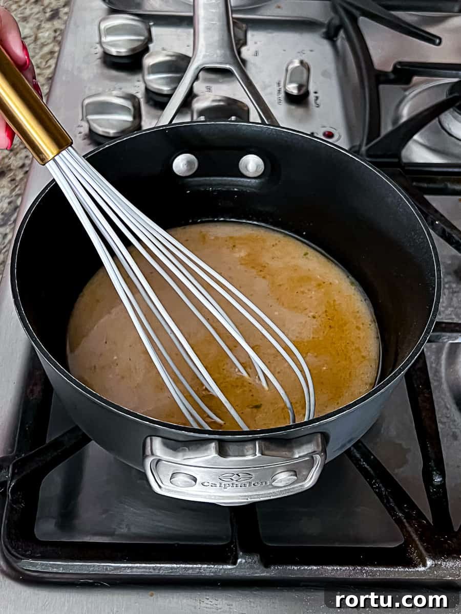 Making Turkey Gravy From A Packet