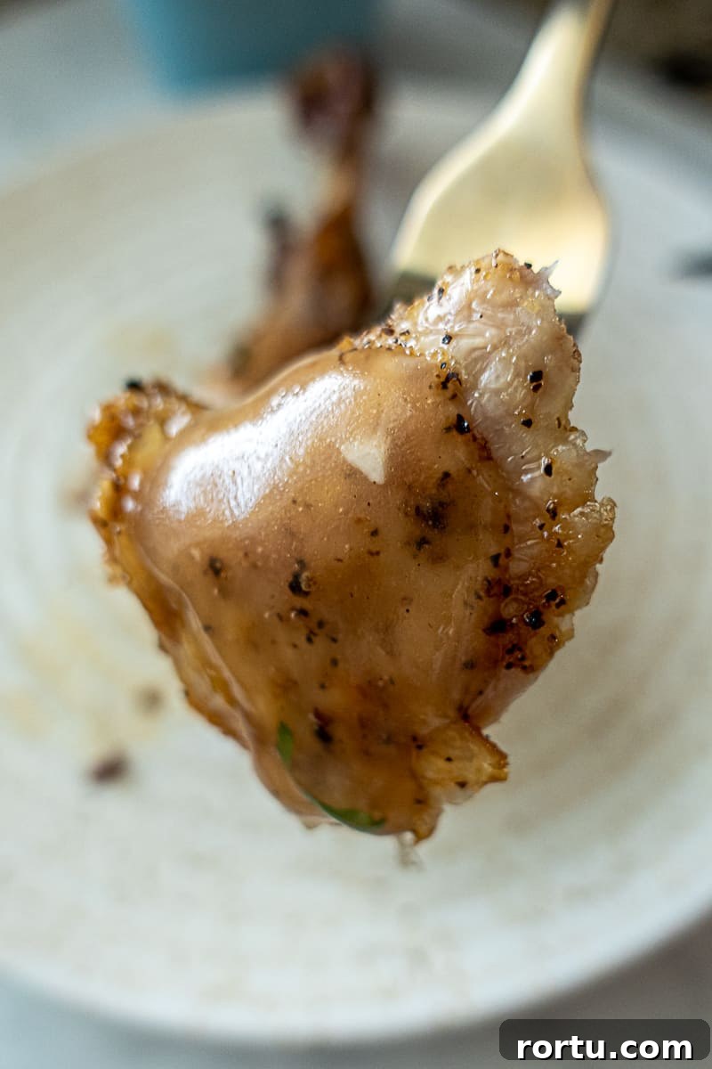 Closeup of a Turkey Gravy Packet Recipe made better with fresh ingredients