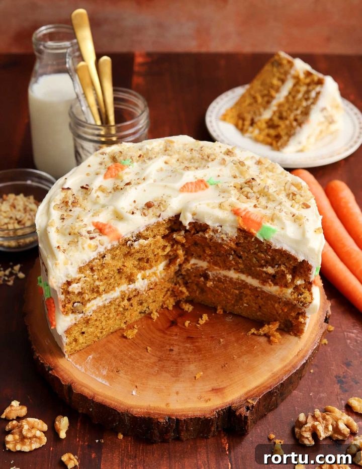 Ultimate Carrot Cake with Light Fluffy Cream Cheese Frosting 5 best carrot cake recipe
