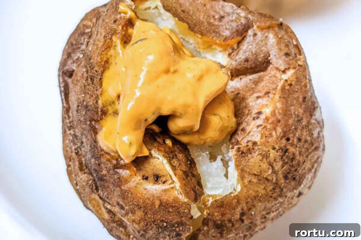 Air fryer baked potato