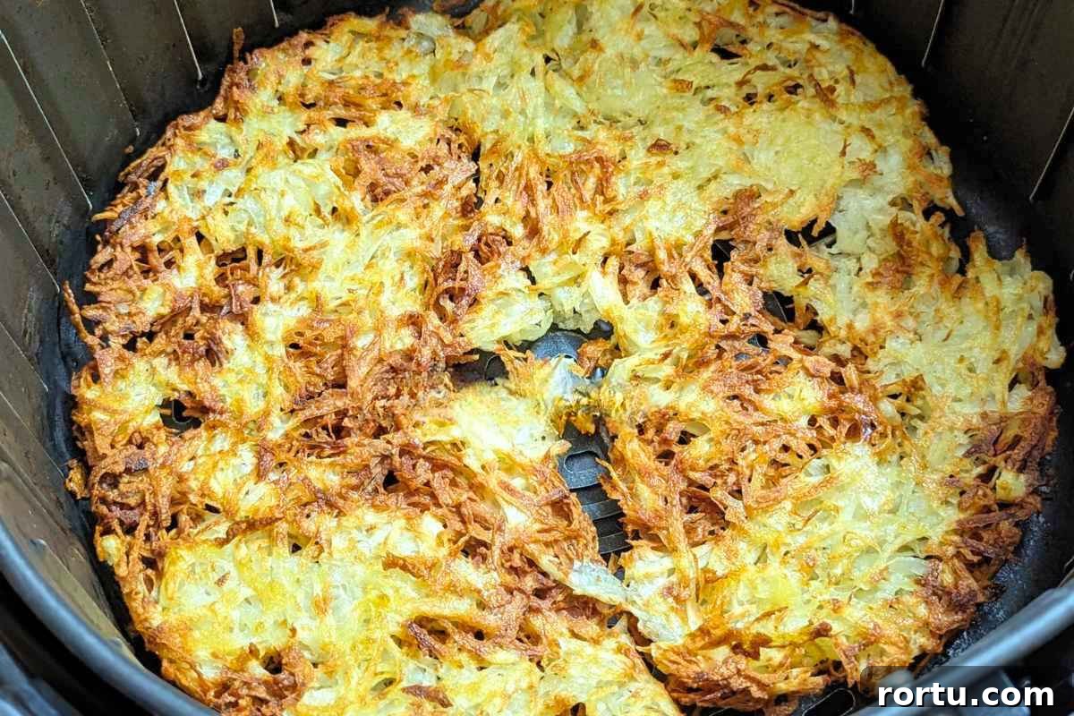 Shredded hash browns