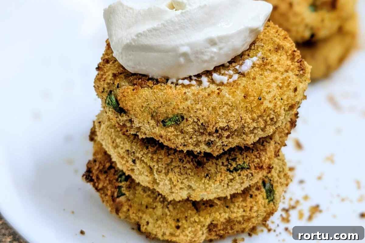 Potato pancakes served on a plate
