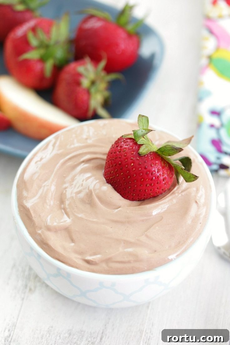 Chocolate Fruit Dip