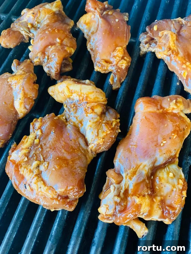 Japanese BBQ Chicken Recipe — Yakitori-Style Grilled Chicken 5 Japanese BBQ Grilled Chicken before cooking