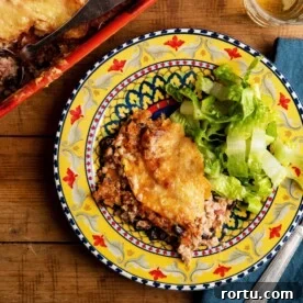 Bulgur Wheat, Sweet Potato and Black Bean Gratin
