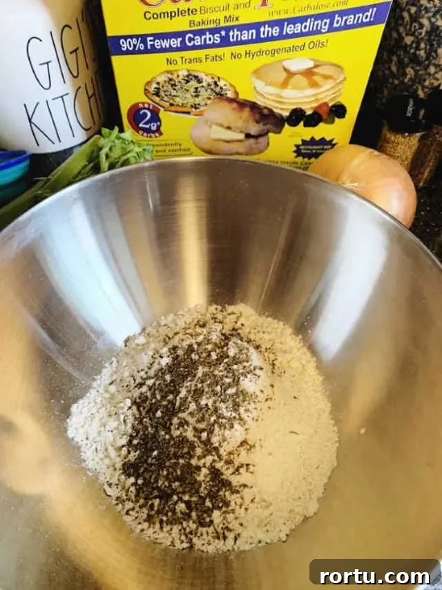 carbquik in a bowl