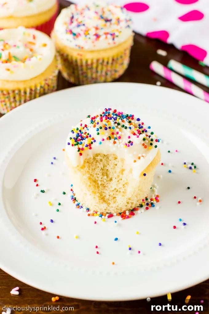 Classic Vanilla Cupcake Recipe with Perfect Buttercream Frosting 3 Easy Vanilla Cupcakes Recipe