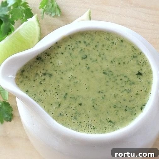 Cilantro Lime Dressing