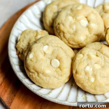 Lemon White Chocolate Cookie Recipe: Zesty Homemade Treat 15 Lemon white chocolate cookies