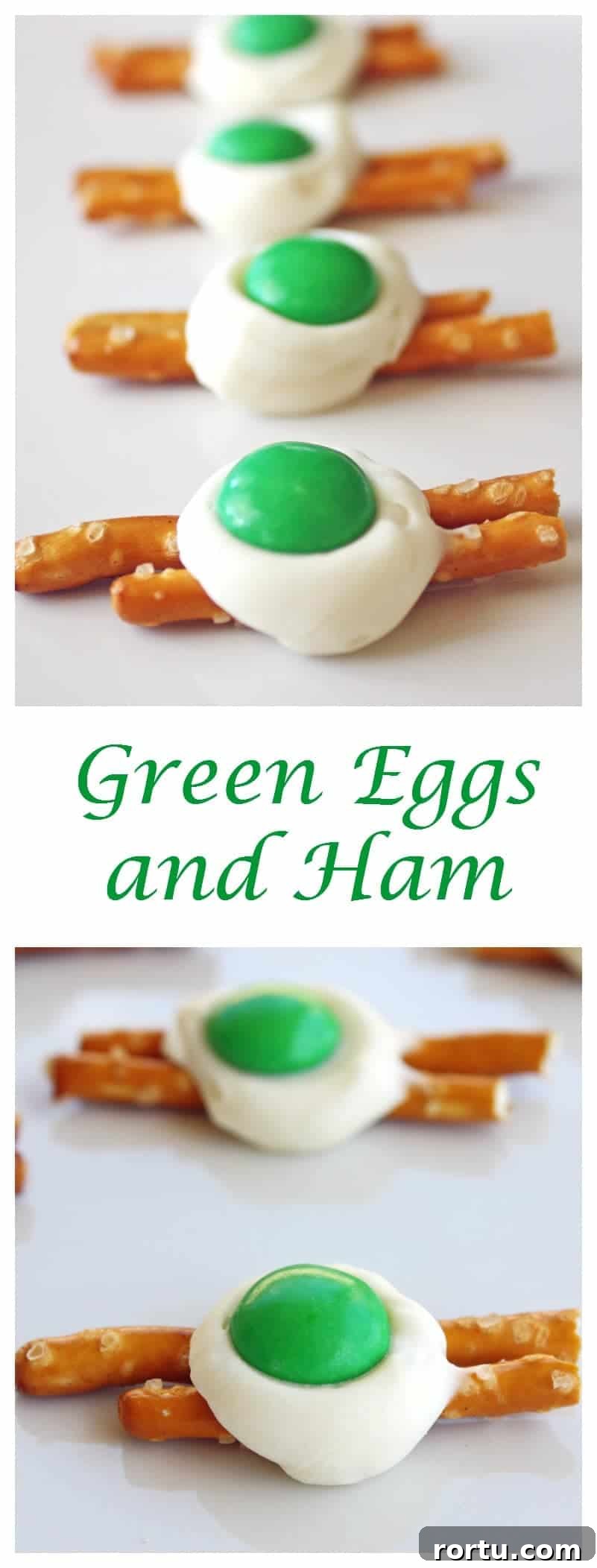 Green Eggs and Ham - great for Dr. Seuss themed school parties.