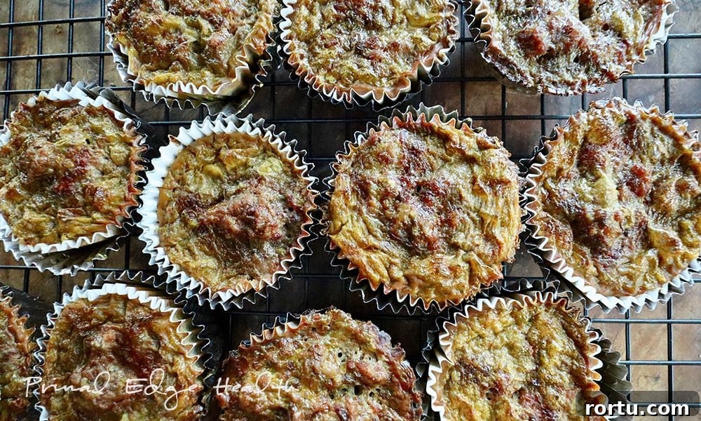 Meat muffins hidden liver on a cooling wire rack.