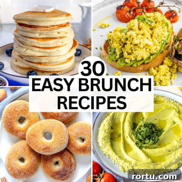 easy vegan brunch recipes.