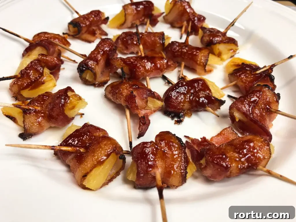 Pineapple Bacon BBQ Bites: Sweet-Smoky Party Appetizer 2 img 4169 1