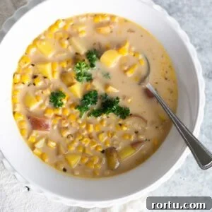 Creamy Corn Chowder Made with Frozen Corn 8 img 4252 7