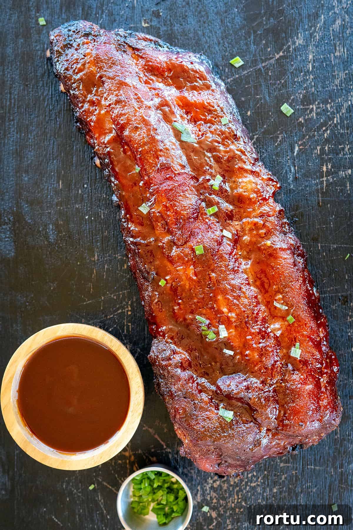 Smoked Baby Back Ribs on the Ninja FlexFlame Grill 8 Whole rack of baby back ribs.
