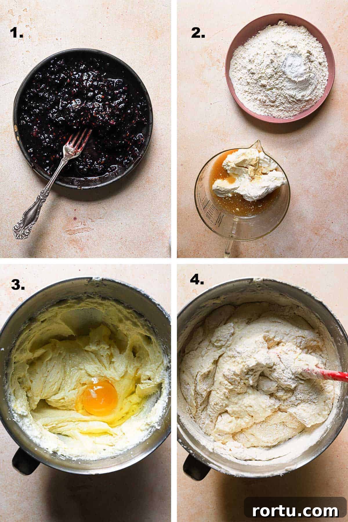 How to make zest berry cake