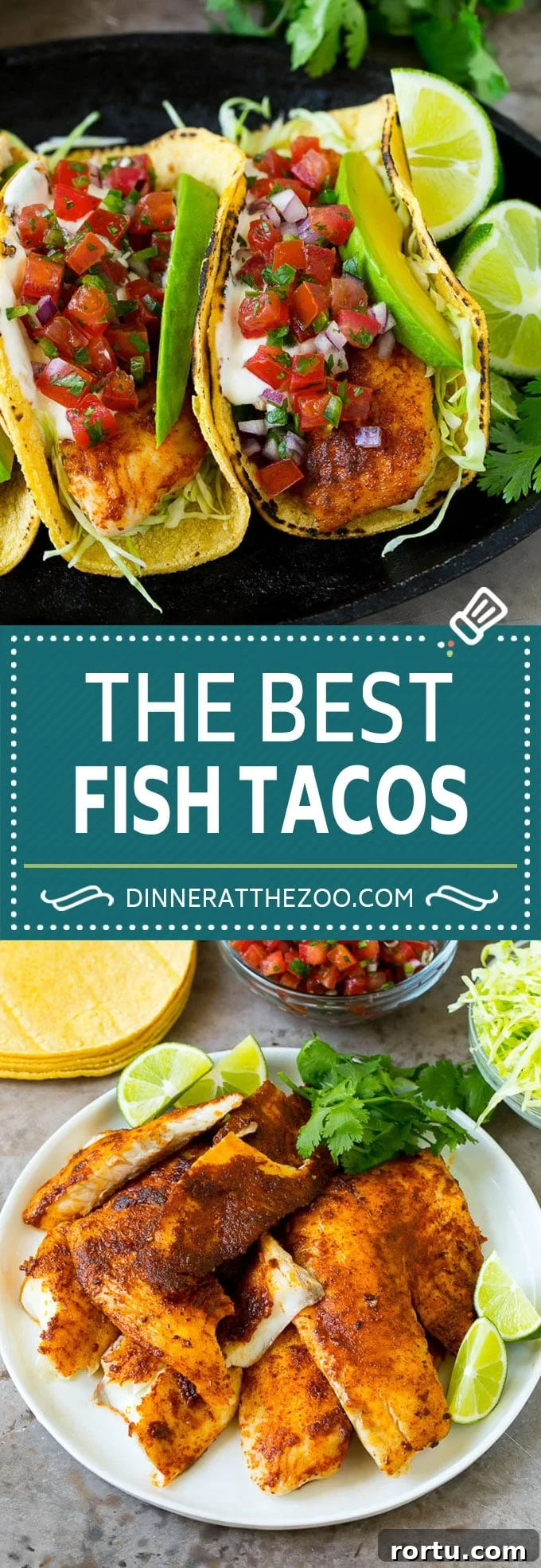 Fish Tacos Recipe | Tilapia Fish Tacos
