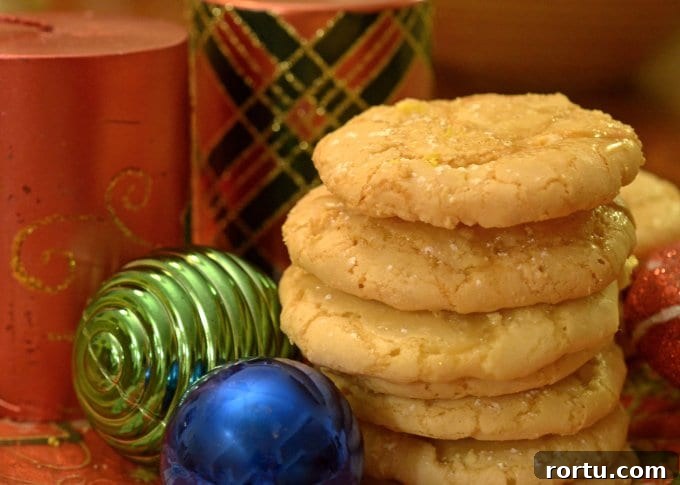 Zesty Lemon Ice Cookies Recipe for Bright, Refreshing Treats 2 A close up of food on a table, with Cookies