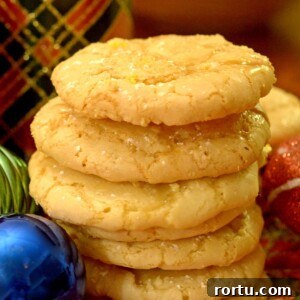 Zesty Lemon Ice Cookies Recipe for Bright, Refreshing Treats 8 Stack of lemon cookies