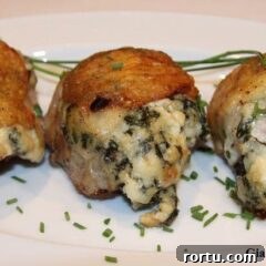 chicken with gorgonzola spinach
