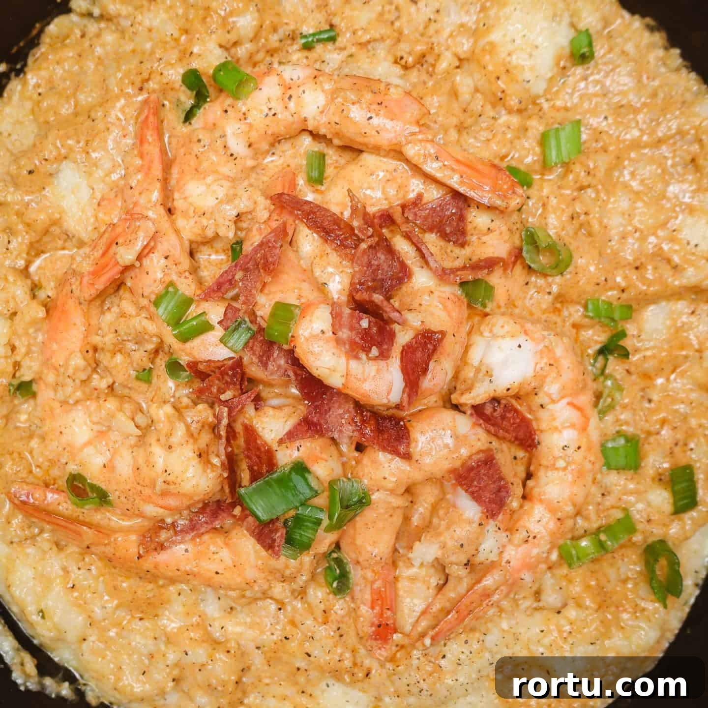 Shrimp and grits cream sauce