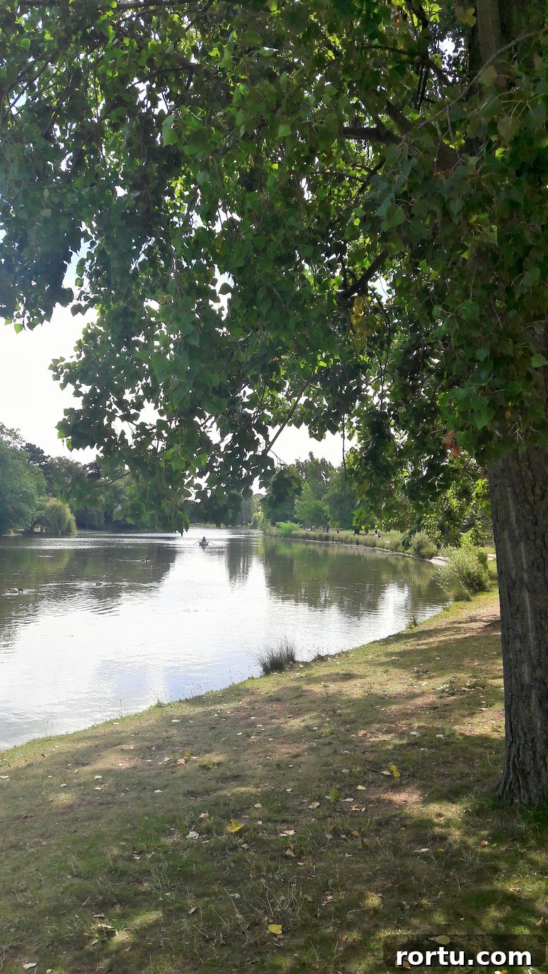 Lac Daumesnil, 12th arrondissement. Parisian staycation at the Hotel de la Porte Dorée. | ahedgehoginthekitchen.com 