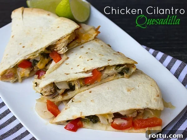 chicken cilantro quesadilla pinterest img 5692 1
