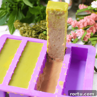 A picture of cannabutter with water separation.