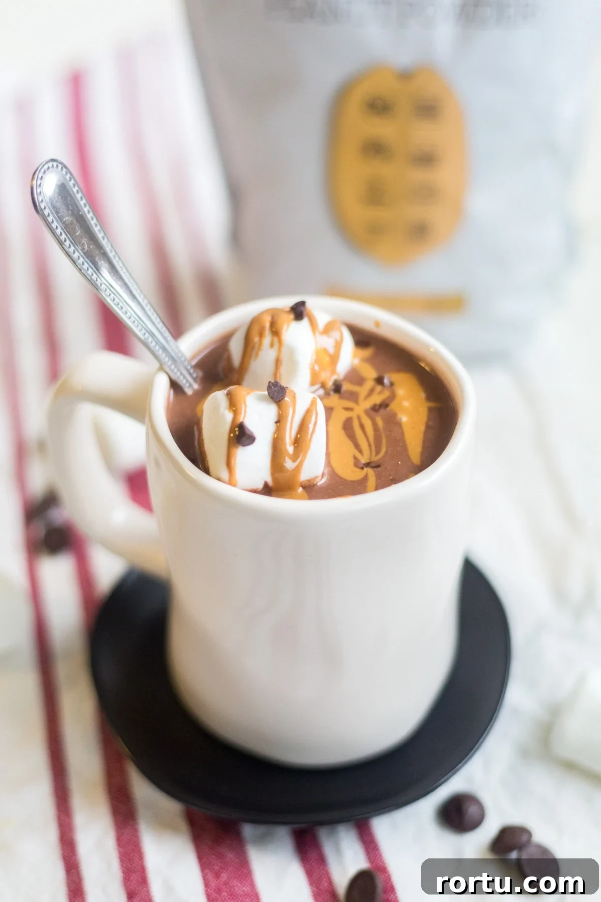 healthy homemade hot chocolate