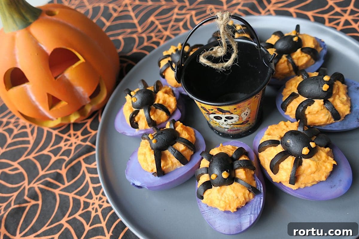 Low-Carb Roasted Pumpkin Deviled Eggs Recipe 2 Low Carb Roasted Pumpkin Deviled Eggs