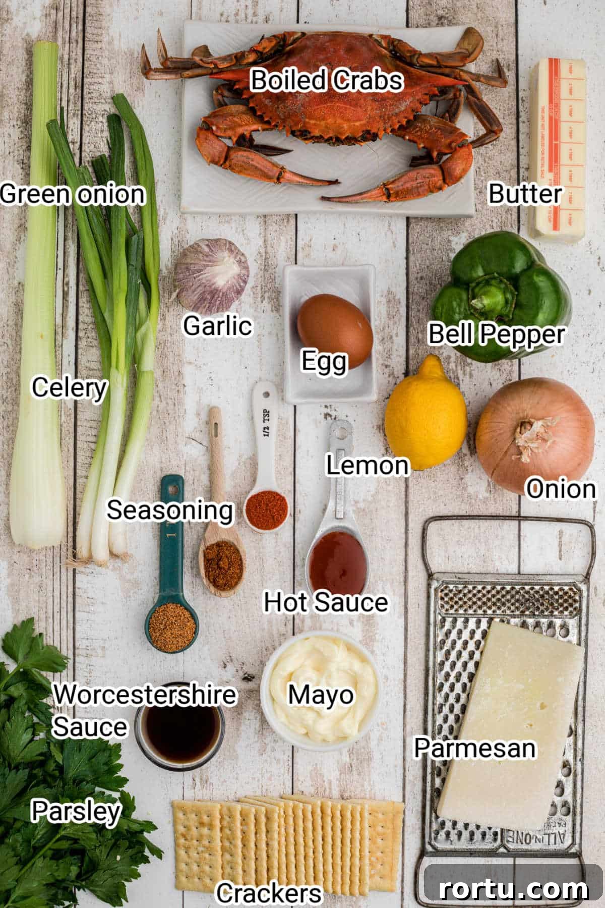 stuffed crabs ingredients