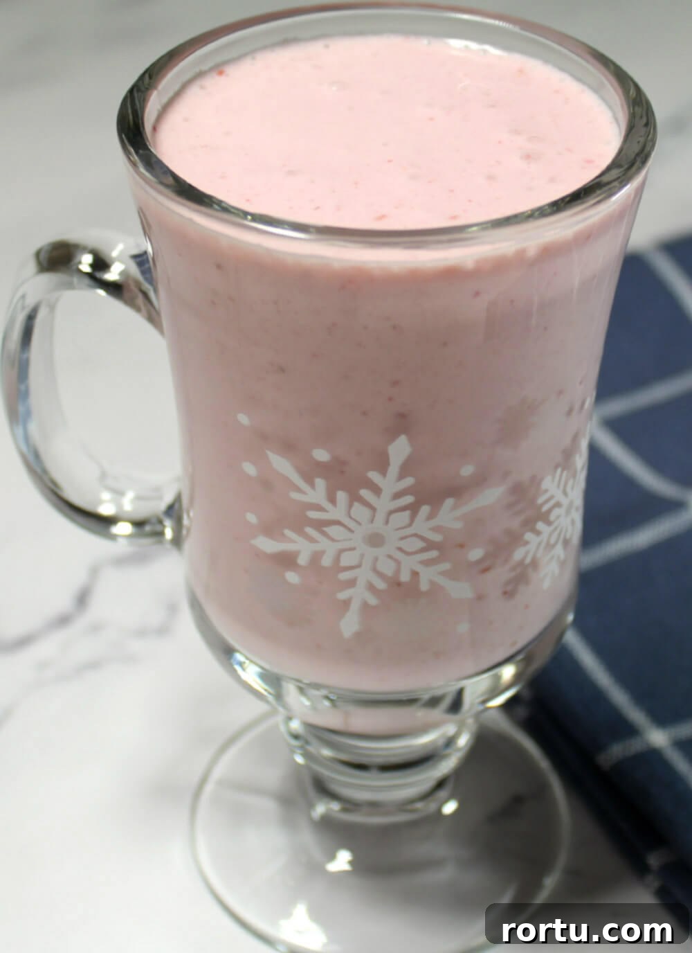 Strawberry Raspberry Cottage Cheese Keto Smoothie7
