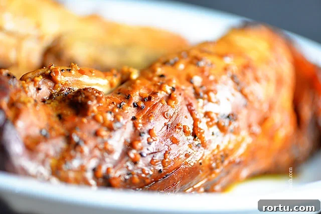 Honey Soy Pork Tenderloin Recipe | ©addapinch.com