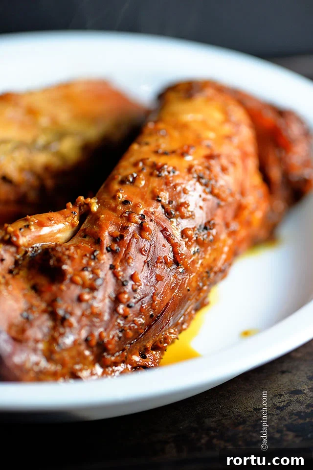 Honey Soy Pork Tenderloin Recipe | ©addapinch.com
