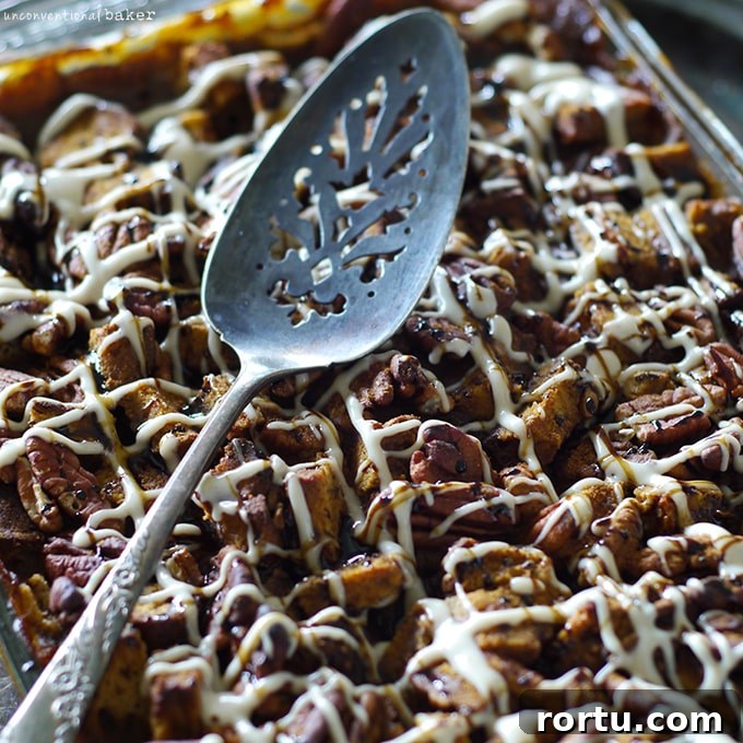 Easy Peasy Pumpkin Spice Bread Pudding {Free from: Gluten, Dairy, Eggs, Refined Sugar, oil, soy and corn, and with a nut-free option. Full of: awesome!}