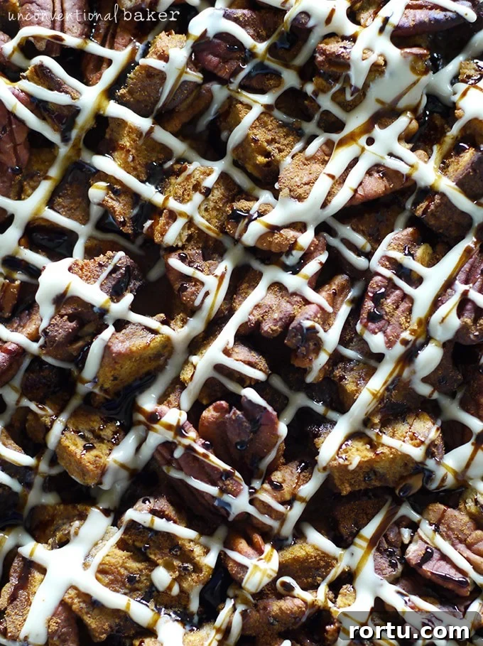 Easy Peasy Pumpkin Spice Bread Pudding {Free from: Gluten, Dairy, Eggs, Refined Sugar, oil, soy and corn, and with a nut-free option. Full of: awesome!}
