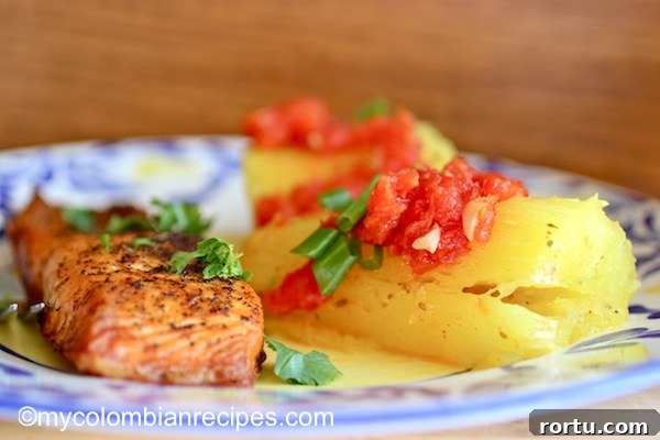 Receta de Yuca Sudada