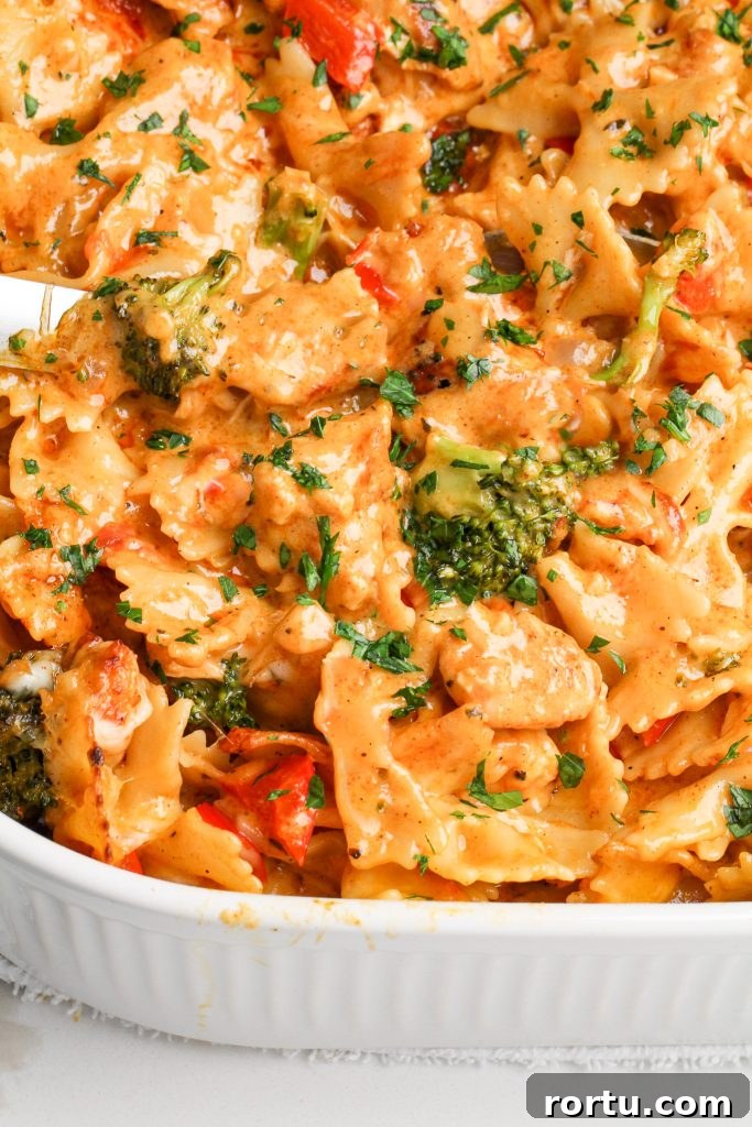 Creamy Louisiana Chicken Pasta Bake with Cajun Spice 2 Louisiana Chicken Pasta Bake