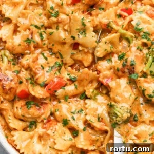 Creamy Louisiana Chicken Pasta Bake with Cajun Spice 6 Louisiana Chicken Pasta Bake