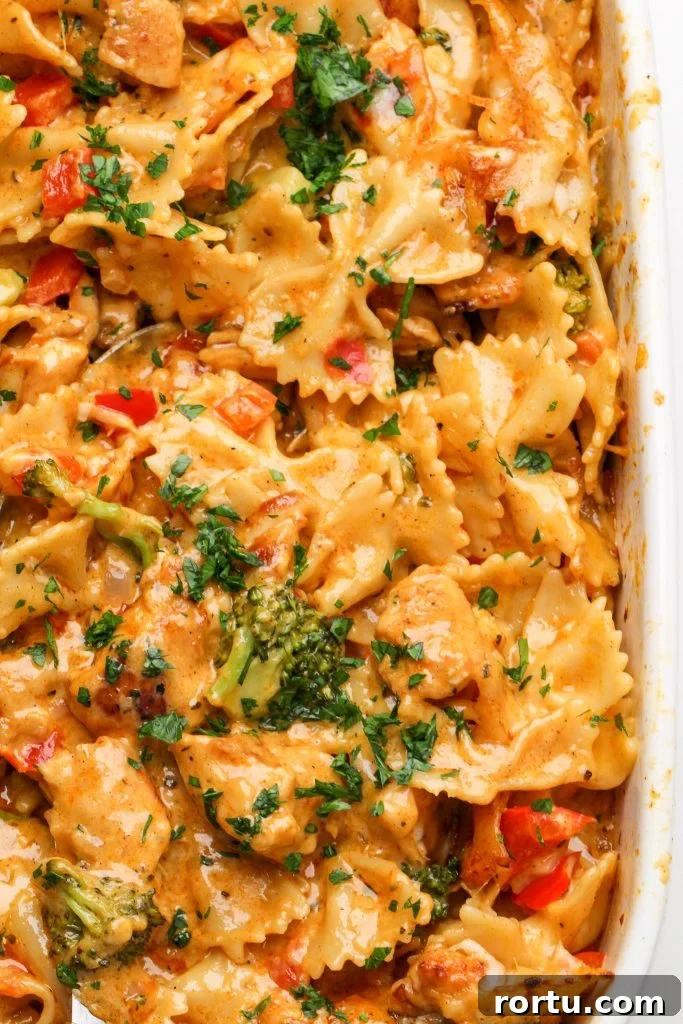 Creamy Louisiana Chicken Pasta Bake with Cajun Spice 3 Louisiana Chicken Pasta Bake