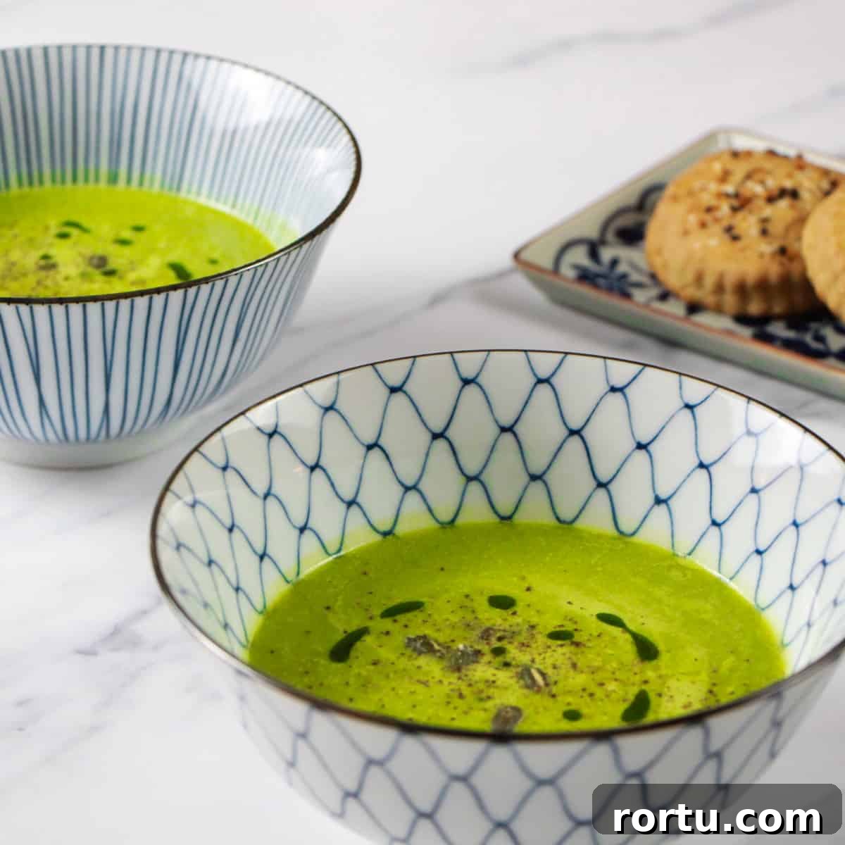 Velvety Spinach and Cannellini Bean Soup – rich, creamy and intensely satisfying.