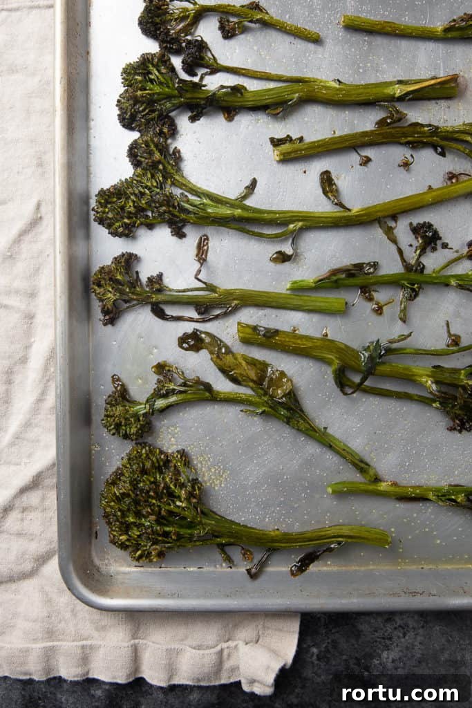 how to roast broccolini