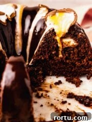 Cut open cadbury creme egg cake