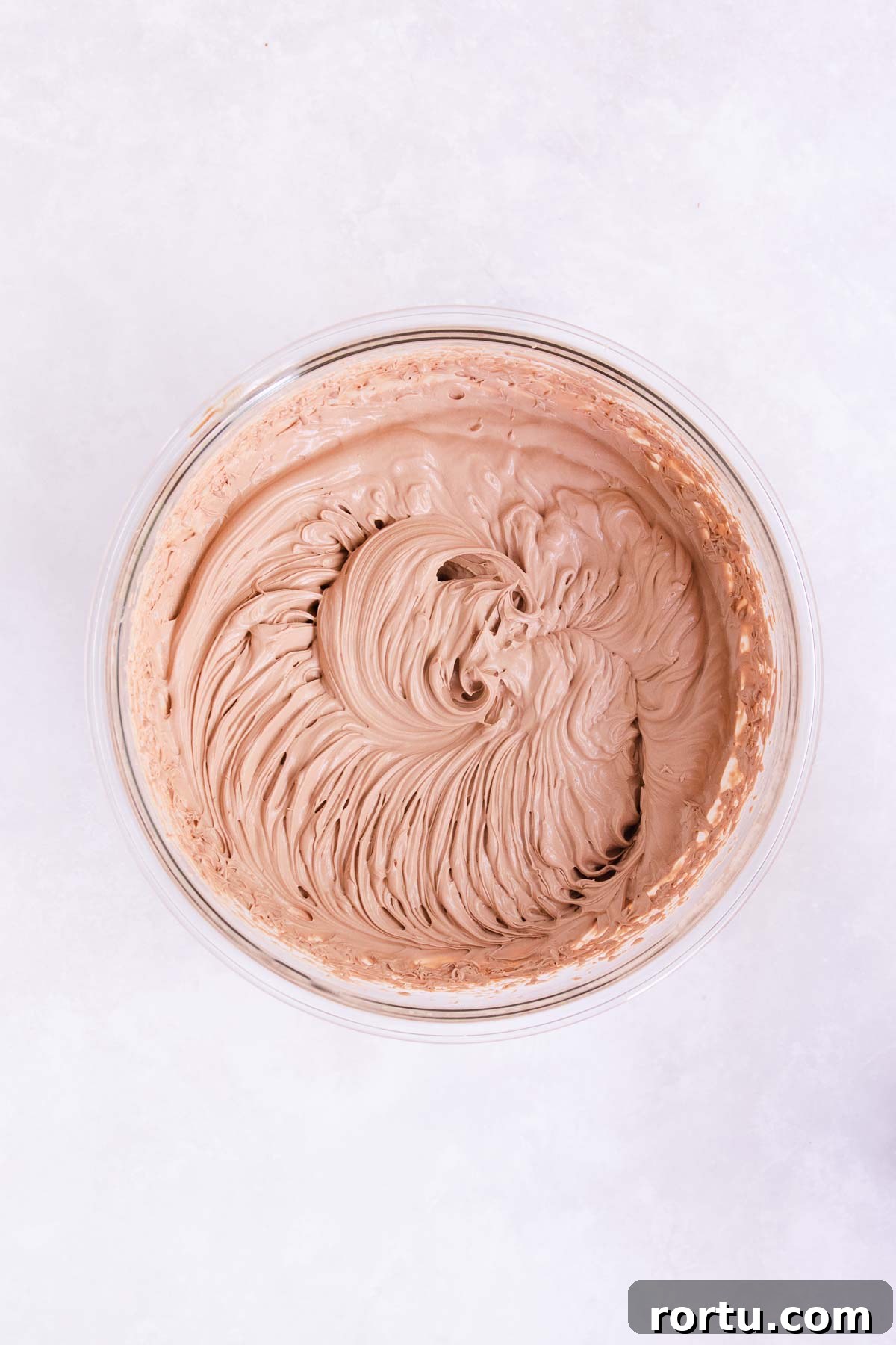 Creamy Baileys Chocolate Mousse Recipe 10 The whipped mousse mixture.