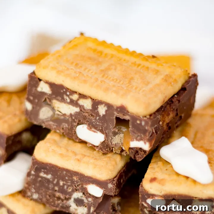No Bake Malted Milk Munchies Tiffin Bars