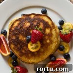 fluffy almond flour pancakes