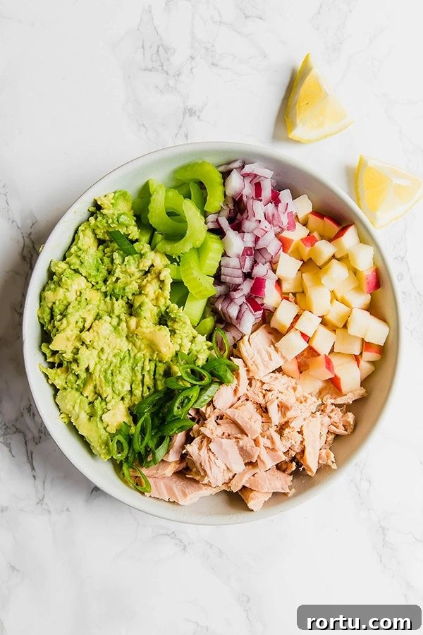 Avocado Tuna Salad