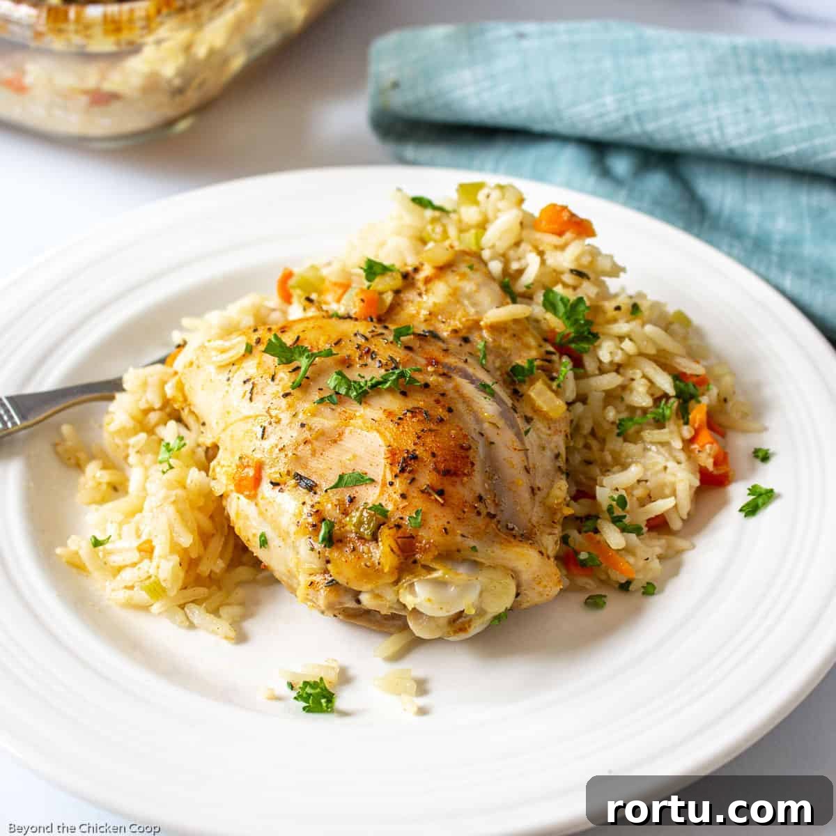 Baked Chicken & Rice