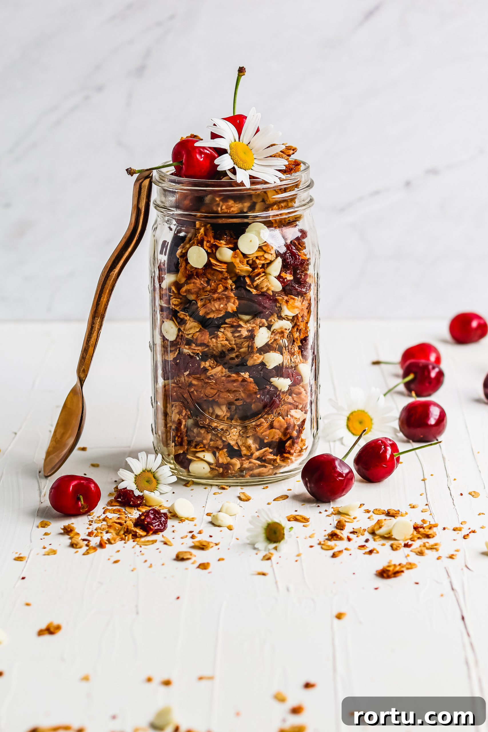 White Chocolate Cherry Granola