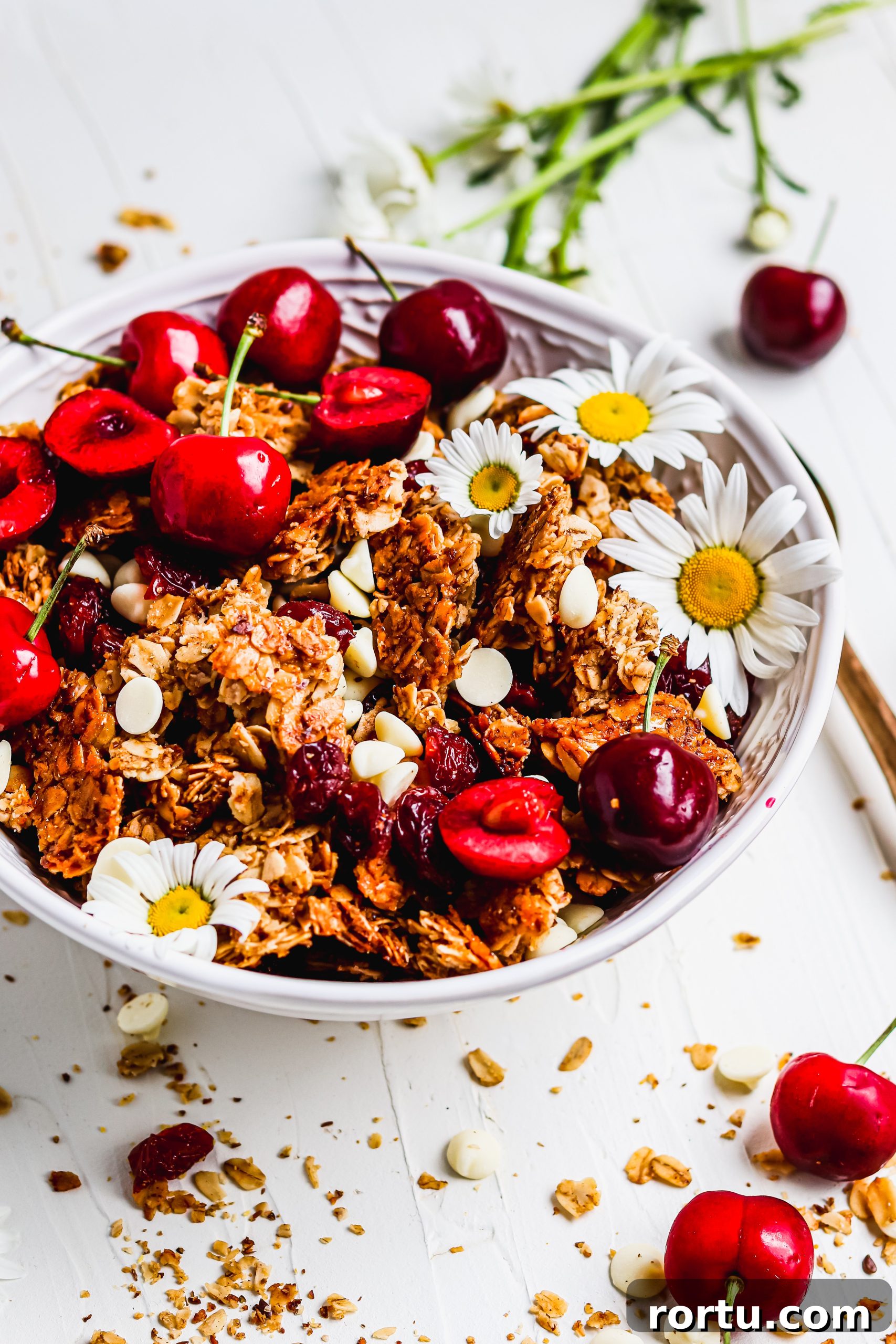 White Chocolate Cherry Granola
